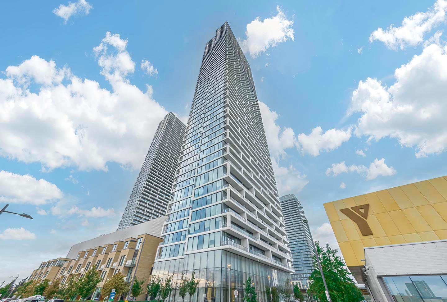 5 Buttermill Ave Vaughan — Transit City Condos towers with YMCA visible at street level