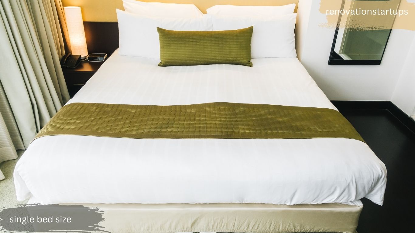 single bed size with beautiful color