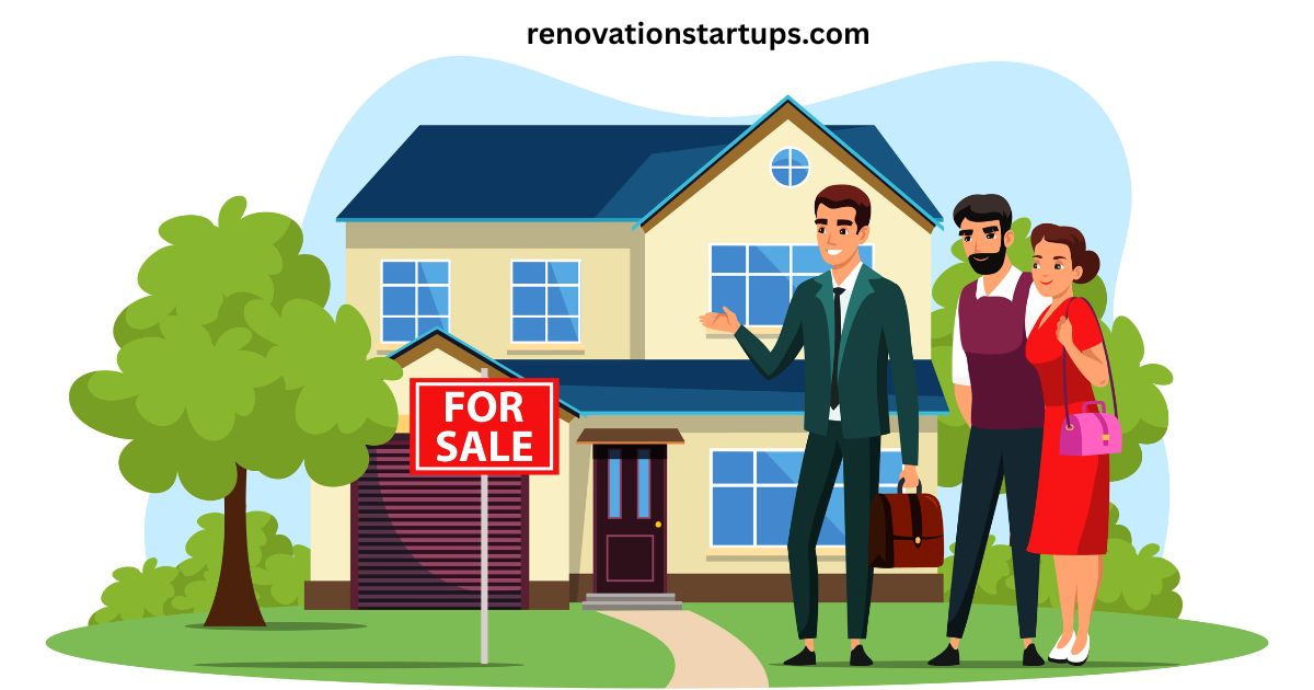 house for sale windsor - real estate agent showing a couple a home for sale