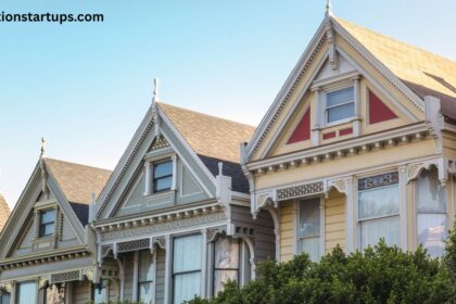 Row of Victorian-style houses with ornate gables, an example of the charming architecture buyers look for in houses for sale Saskatoon listings