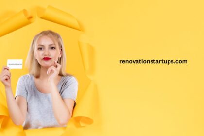Woman holding renovationstartups.com card, illustrating avis jaune - gel garden protection tips