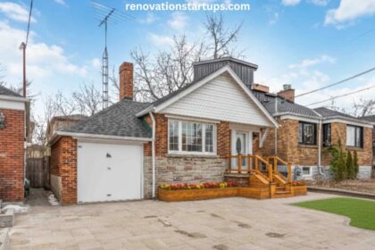 461 O'Connor Drive Toronto raised bungalow with brick exterior, attached garage, private driveway, and landscaped front yard in Old East York