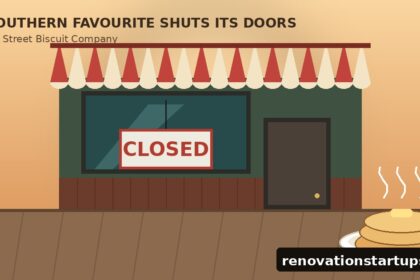 Maple Street Biscuit Company closes — biscuit diner storefront with closed sign